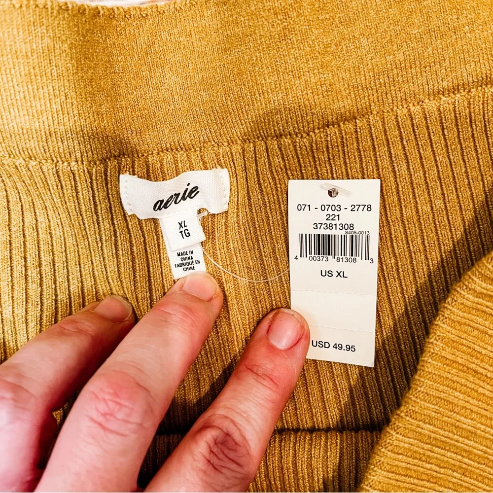 NWT Aerie Take Charge Sweater Skirt - Picture 3 of 3